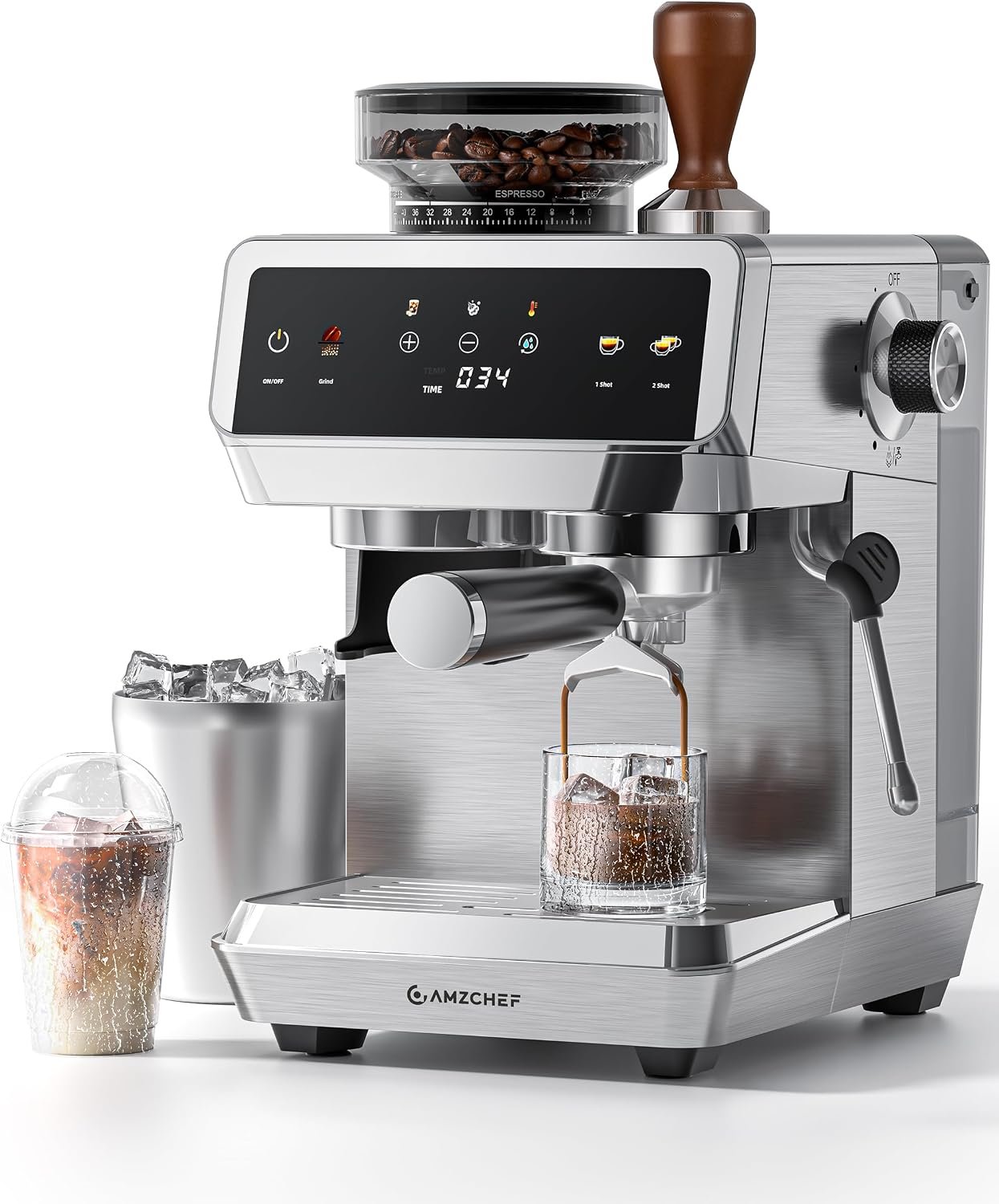 AMZCHEF Espresso Machine w Grinder.jpg