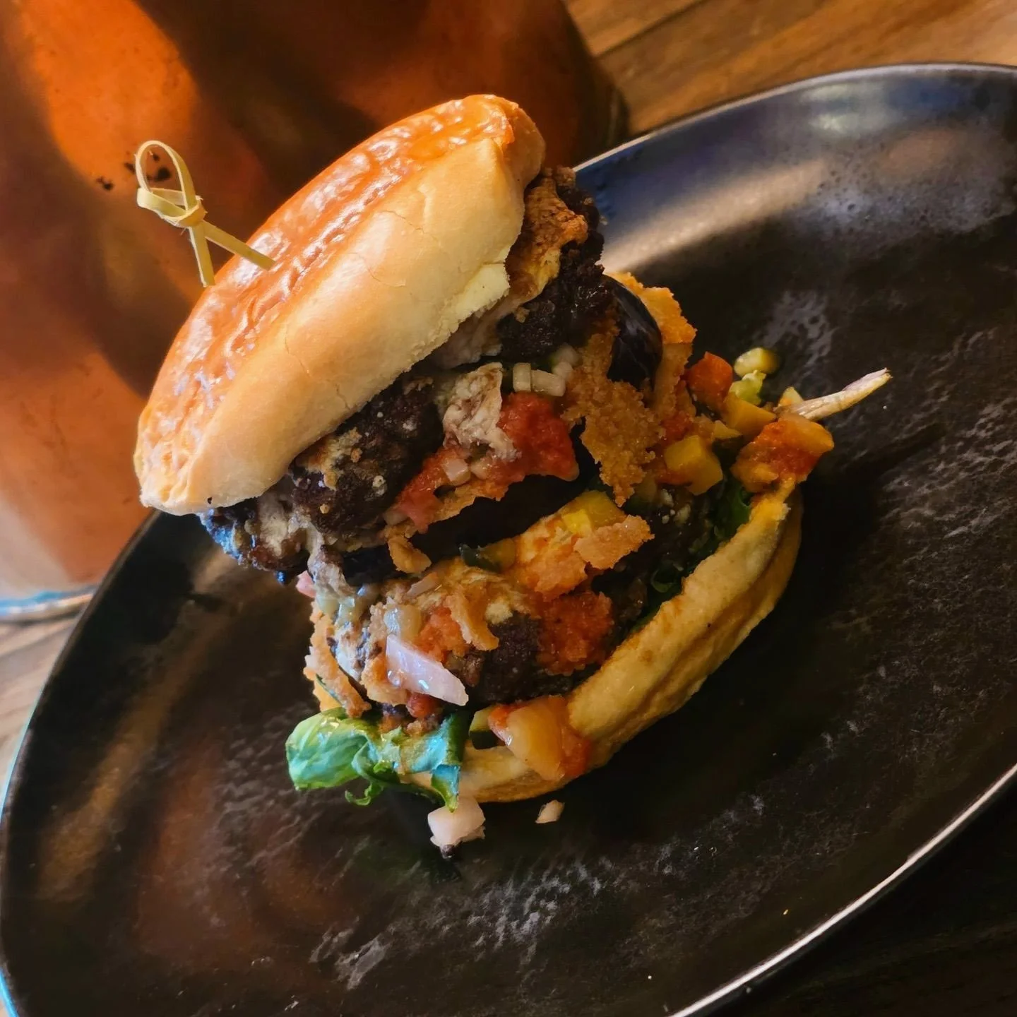 Smash burgers at Red Door Burger Co.