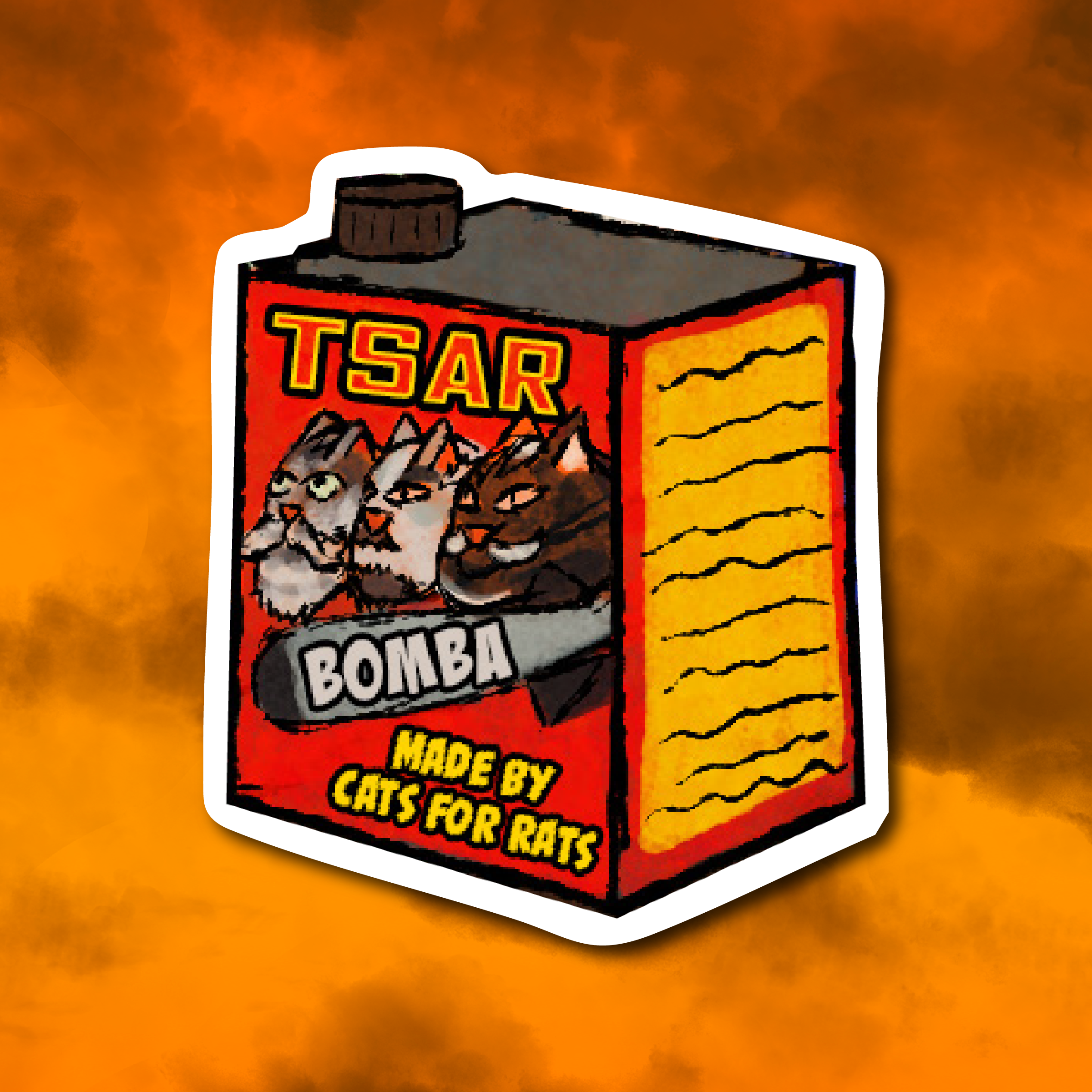 Tsar Bomba - Sticker