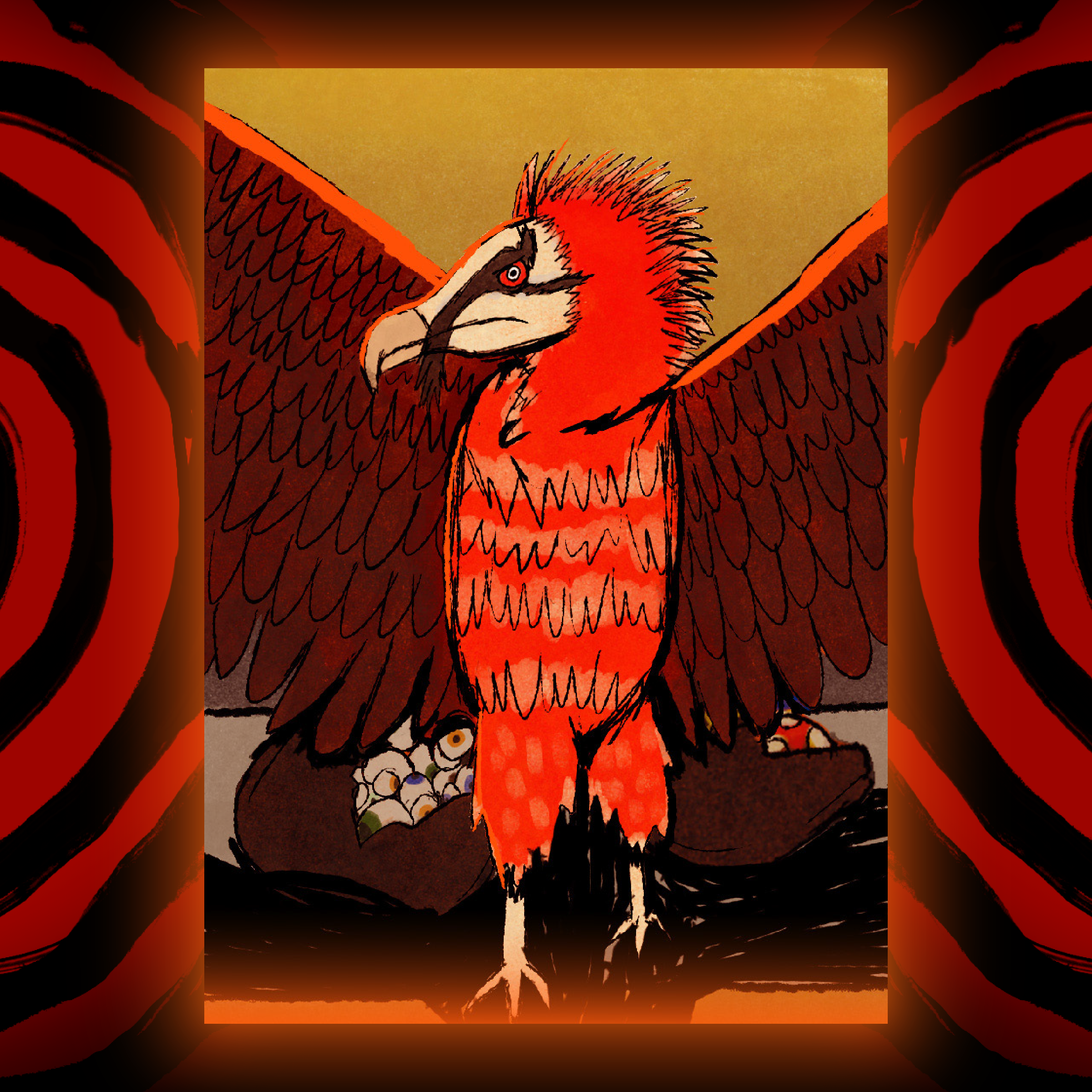 Bearded Vulture - Print