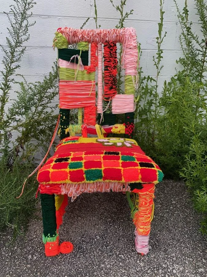GAUDMOTHER rug and textile work, photographed Jul 18, 2021