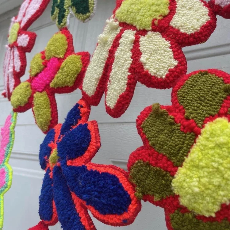 GAUDMOTHER rug and textile work, photographed Jul 19, 2023