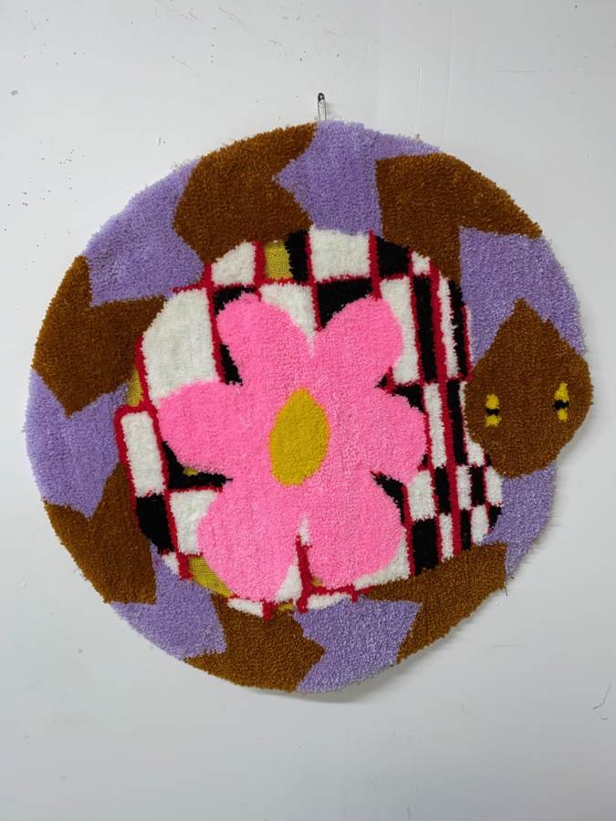 GAUDMOTHER rug and textile work, photographed Jan 16, 2020