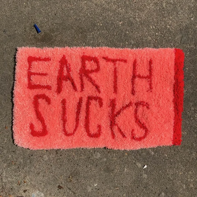 GAUDMOTHER rug and textile work, photographed Sep 9, 2019