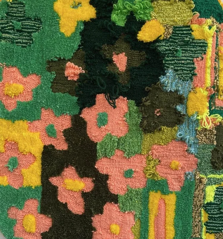 GAUDMOTHER rug and textile work, photographed May 30, 2023