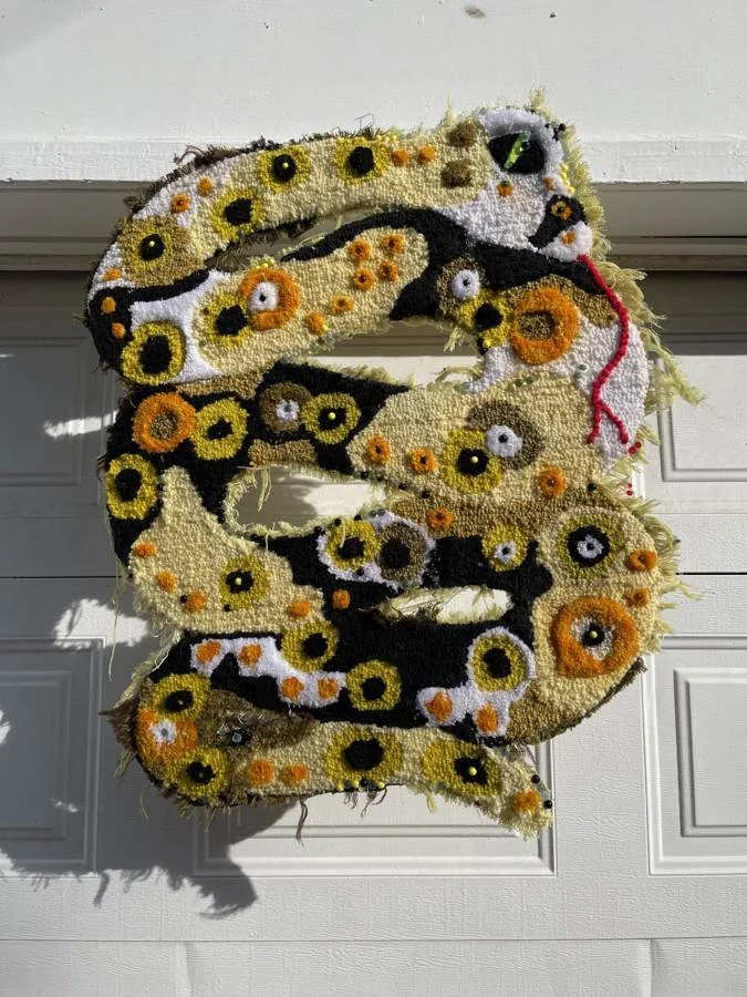 GAUDMOTHER rug and textile work, photographed Nov 4, 2021