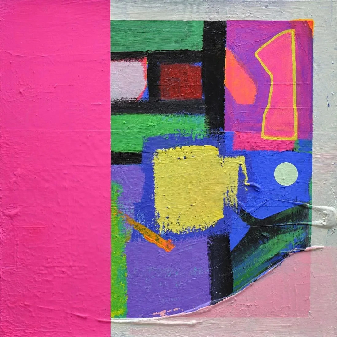 FCB, 59 by 59 cm, 2025