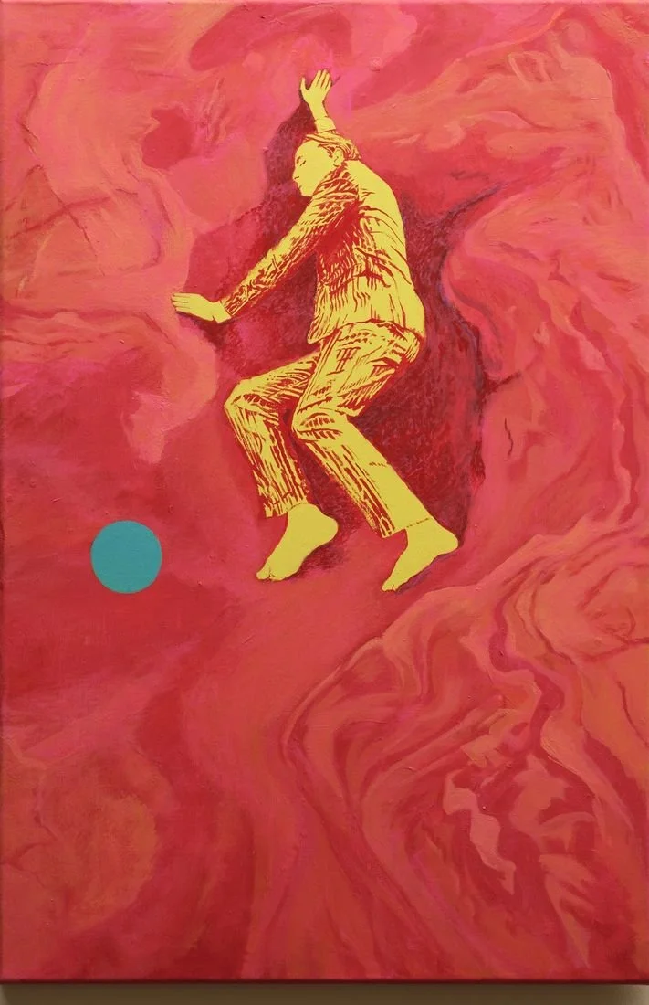 On To The Unknown, 60 by 90 cm, 2026