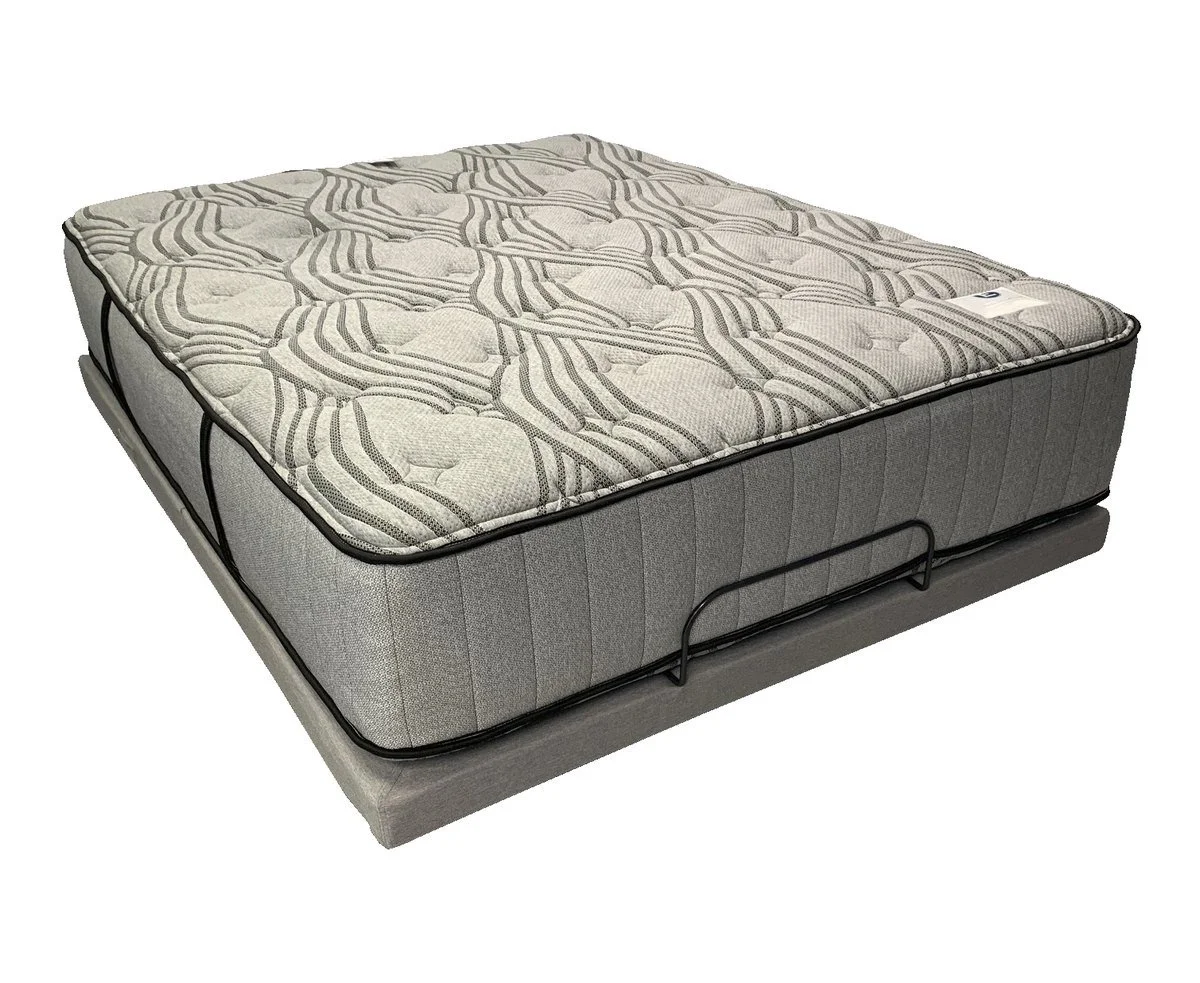 BIA Palmer Plush two-sided mattress on an adjustable base