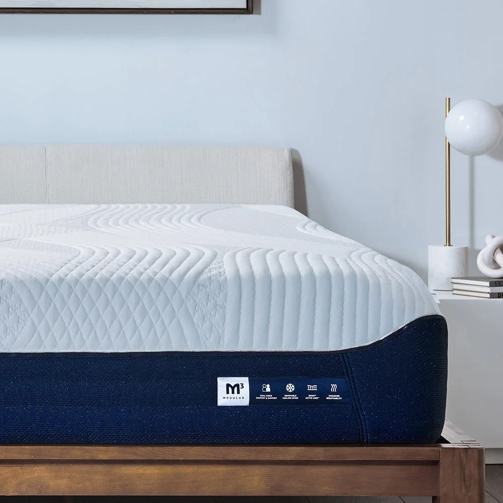 Bedgear M3 Performance mattress on a bed