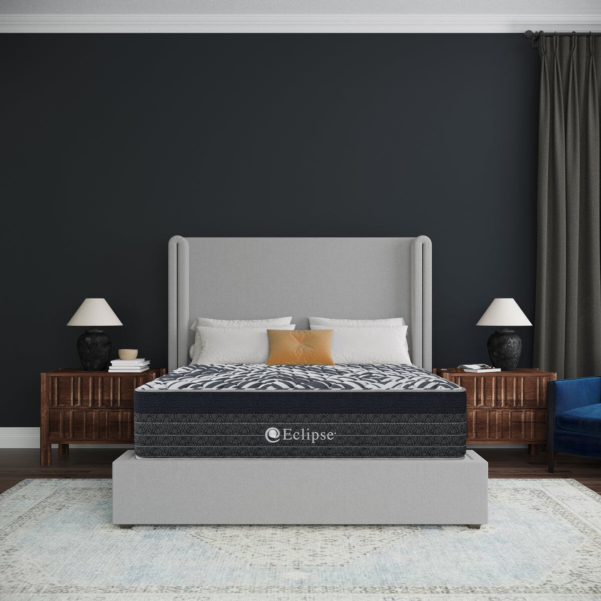 Eclipse YourCOMFORT Chill mattress in a bedroom
