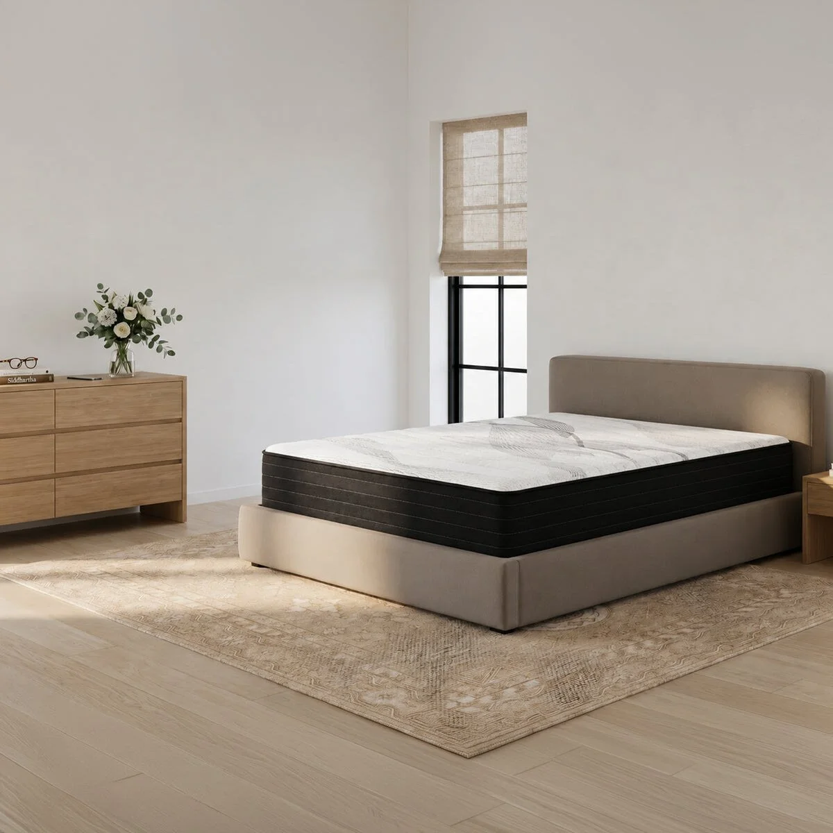 BIA Explorer mattress in a bedroom