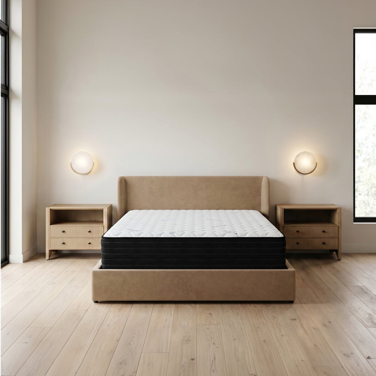 BIA Voyager mattress in a bedroom