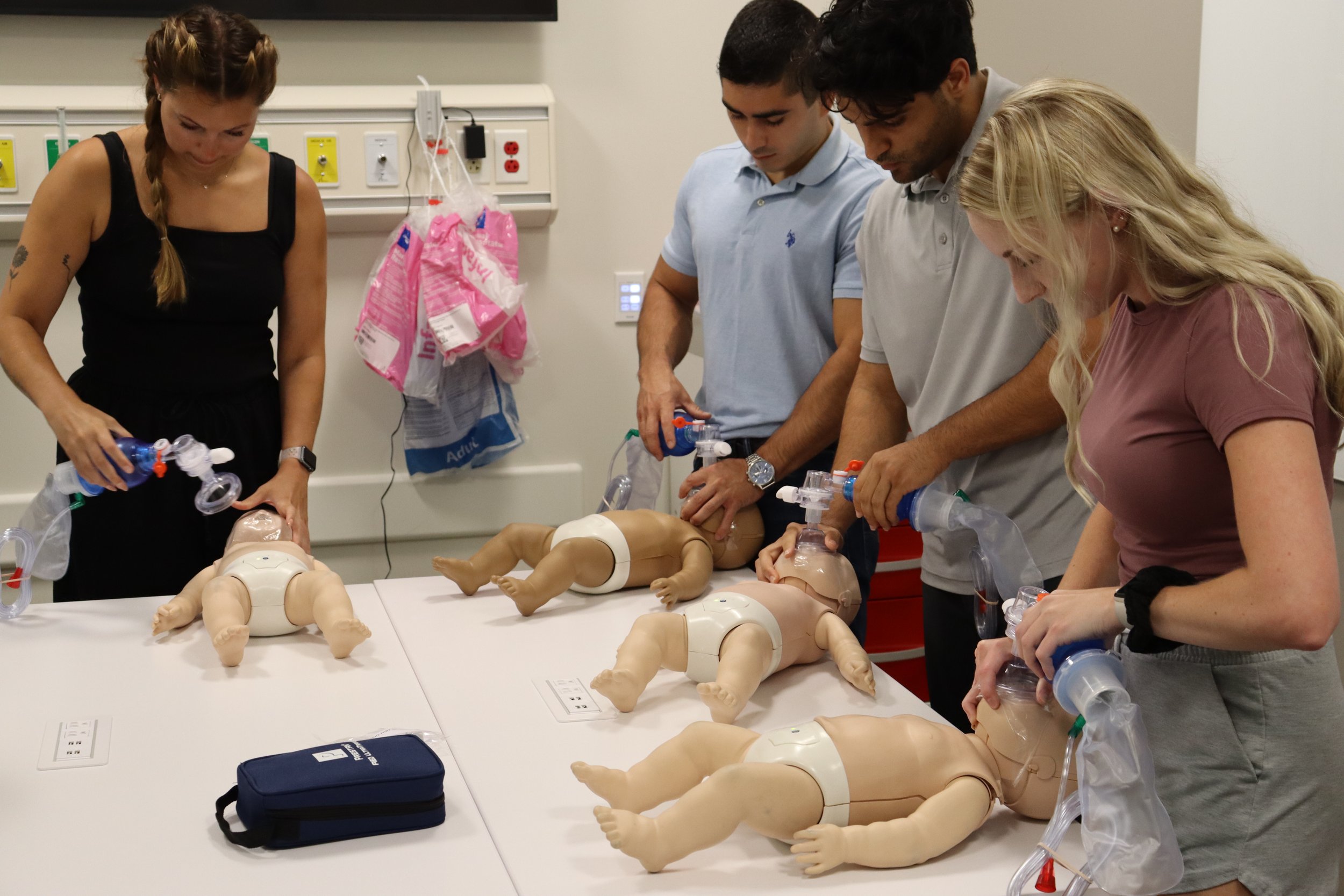 OCOM students connecting and building community