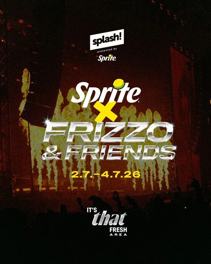 Flyer Sprite × Frizzo & Friends, 2.–4.7.26