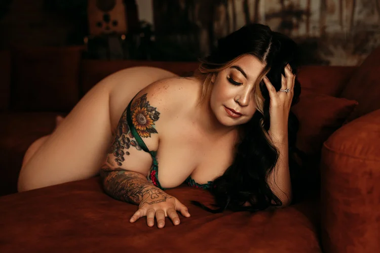 Kenzie, Blushed Boudoir summer brand ambassador in Salt Lake City, Utah
