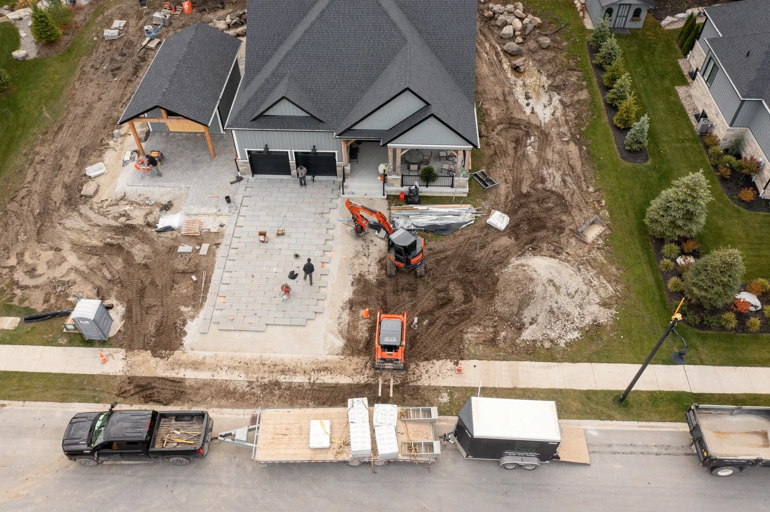 Pines Landscaping project photography