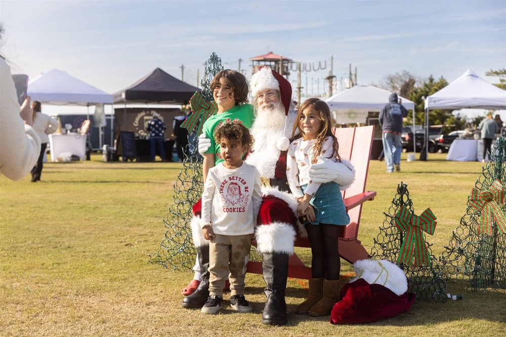 Visiting with Santa