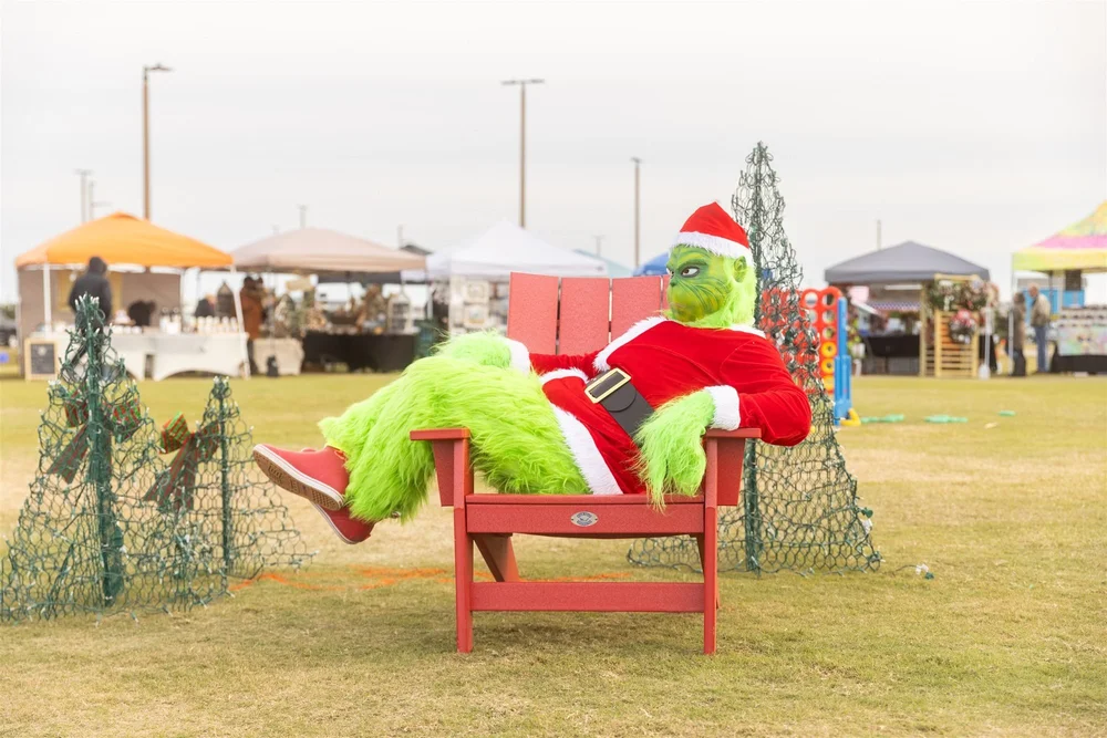 The Grinch kicking back between visits