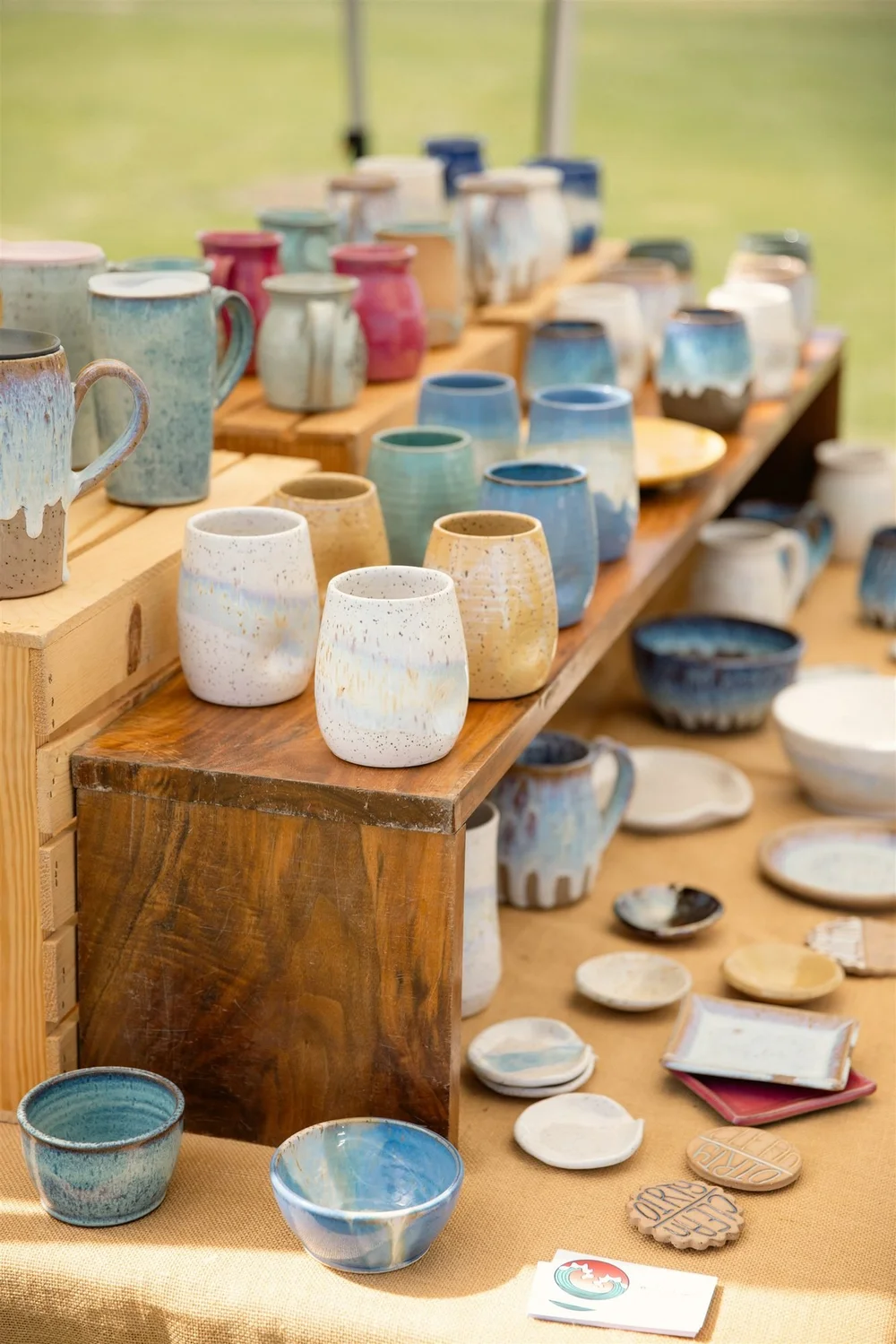 Handmade pottery