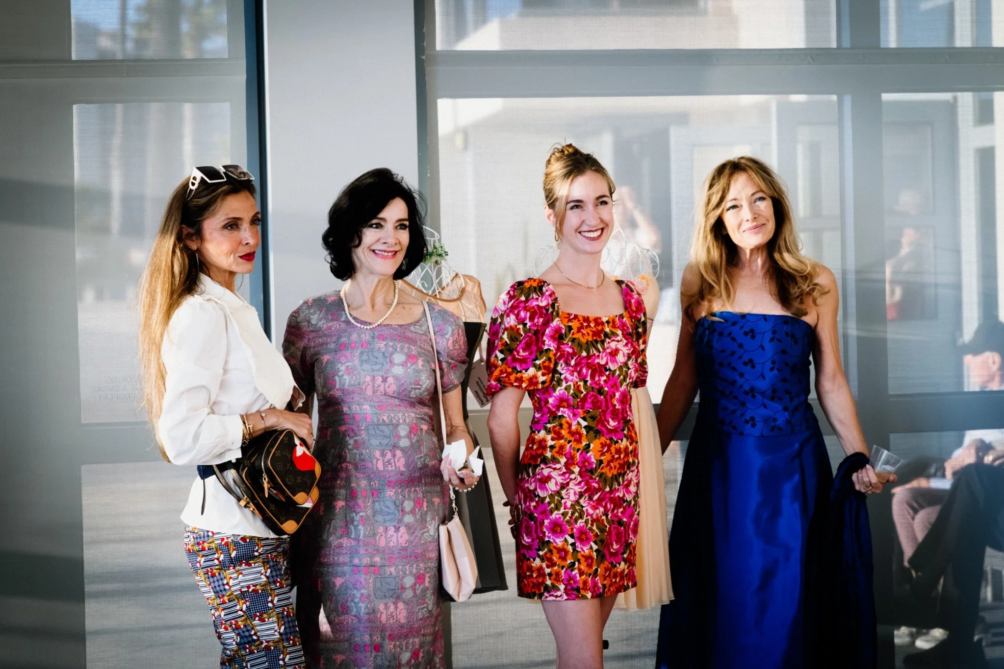 Guests gather at the Pointeworks season opener at the Museum of Contemporary Art San Diego.