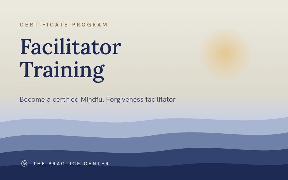 Facilitator Training, a certificate program
