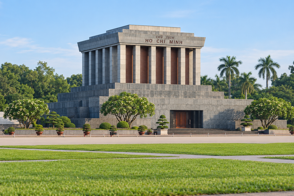 Mausoleo de Ho Chi Minh en Hanoi