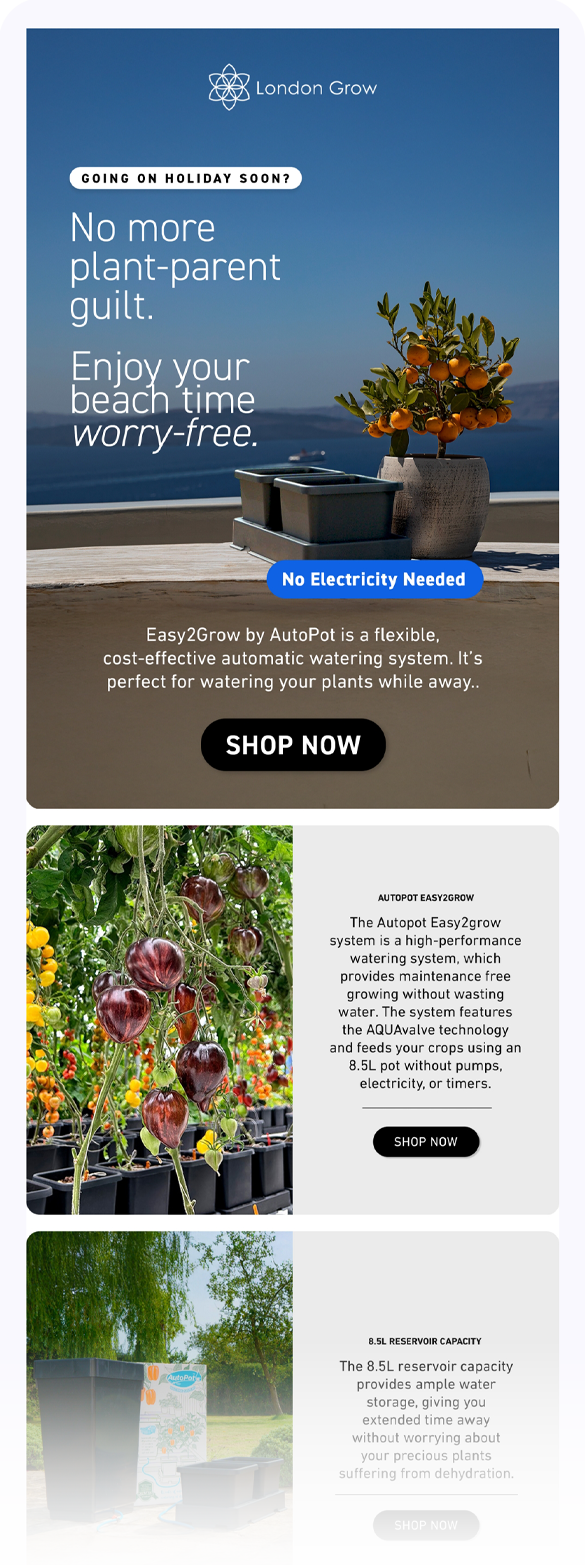 Email design one