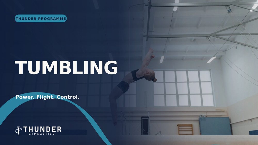 Artistic Tumbling at Thunder Gymnastics