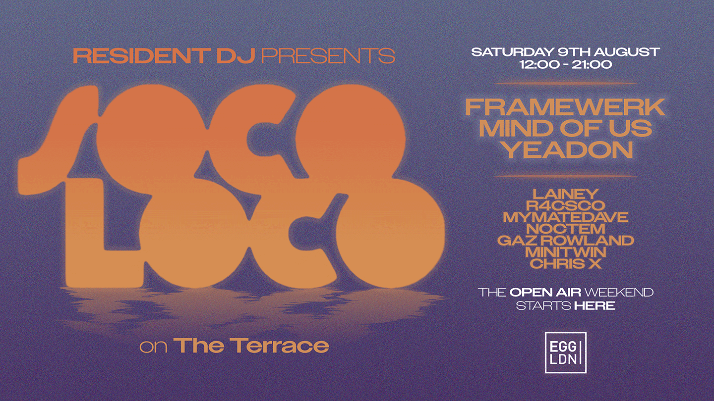 SOCO LOCO at EGG London — August 2025