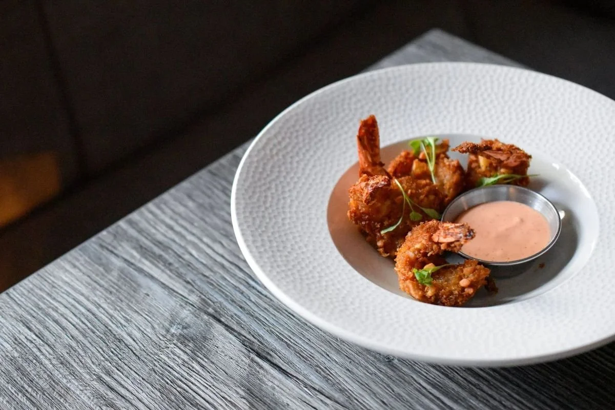 Cashew Crusted Prawns