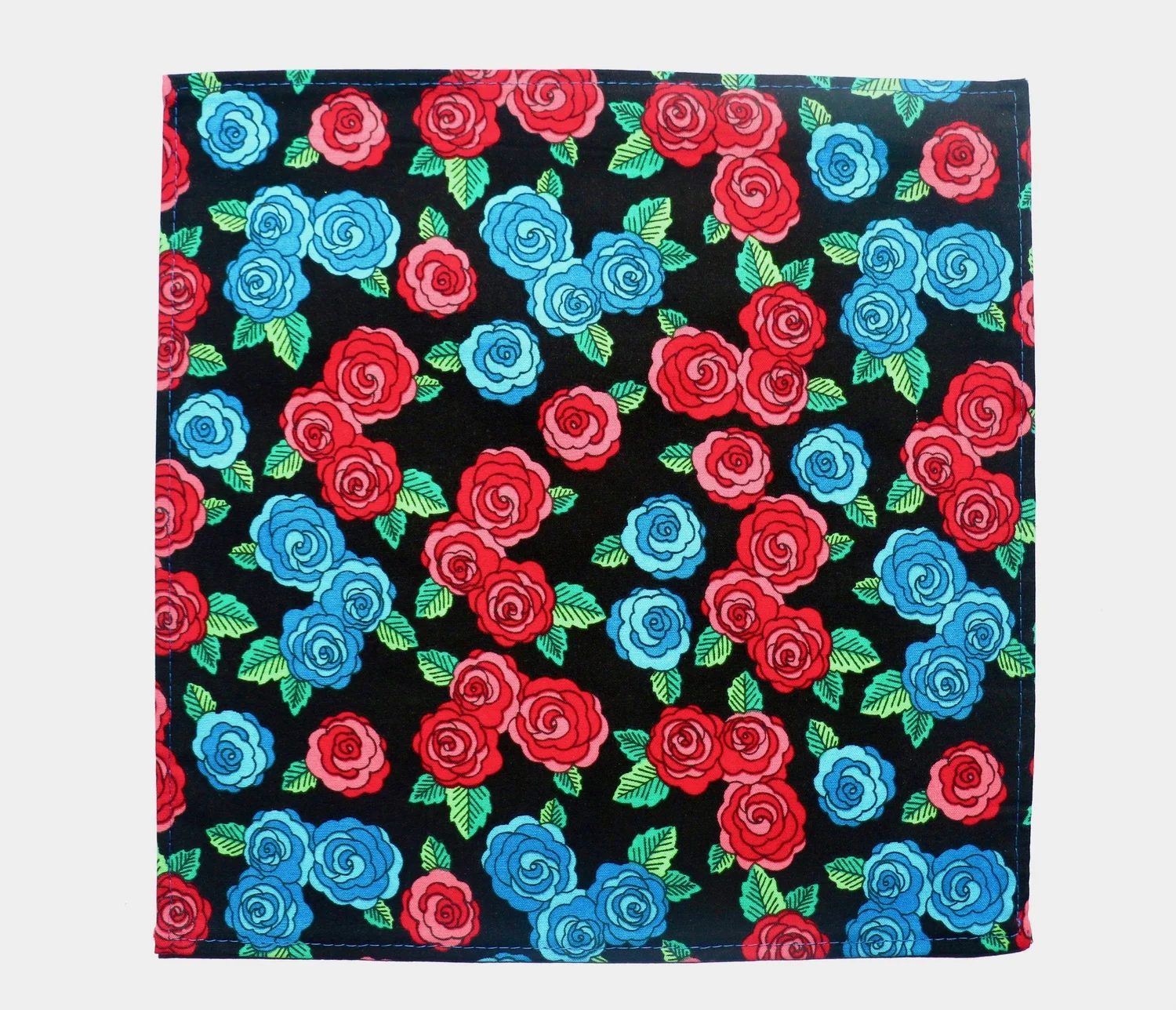 Rose-pattern handmade book — Artwork view