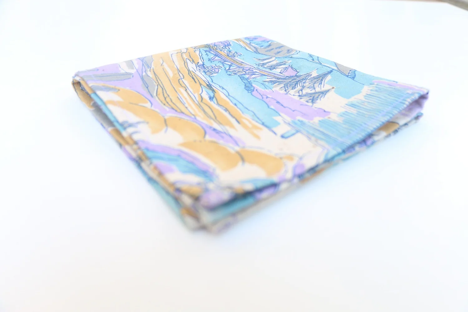 Bookmaking — patterned cloth covers — Detail / alternate view