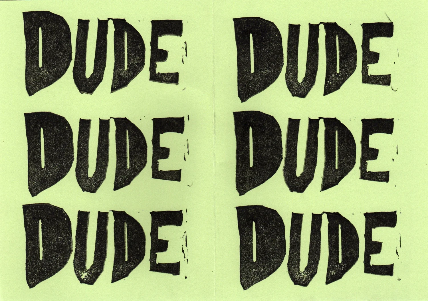 Greeting Cards — Dude — Greeting Cards — Dude