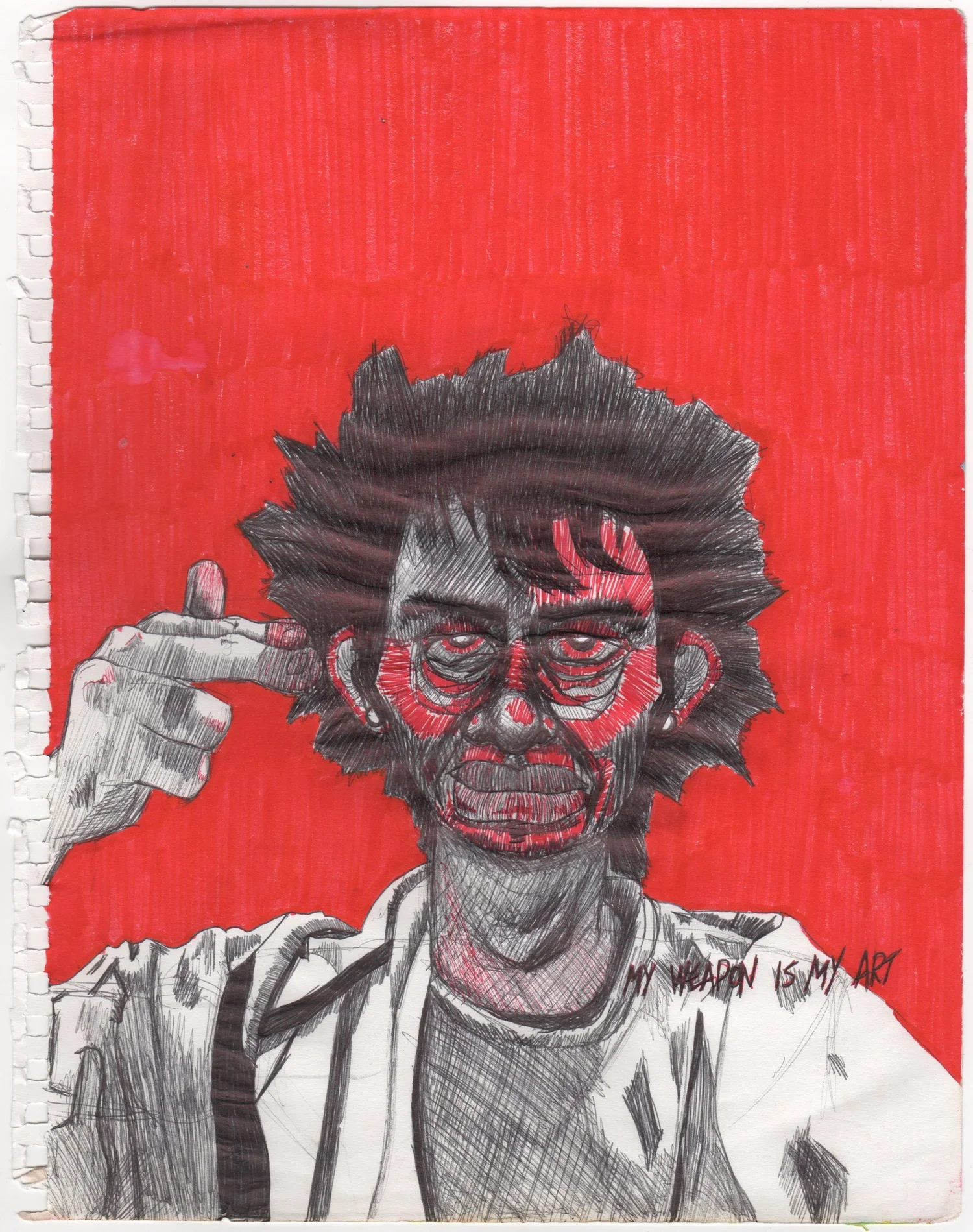 My Weapon Is My Art — Finished work