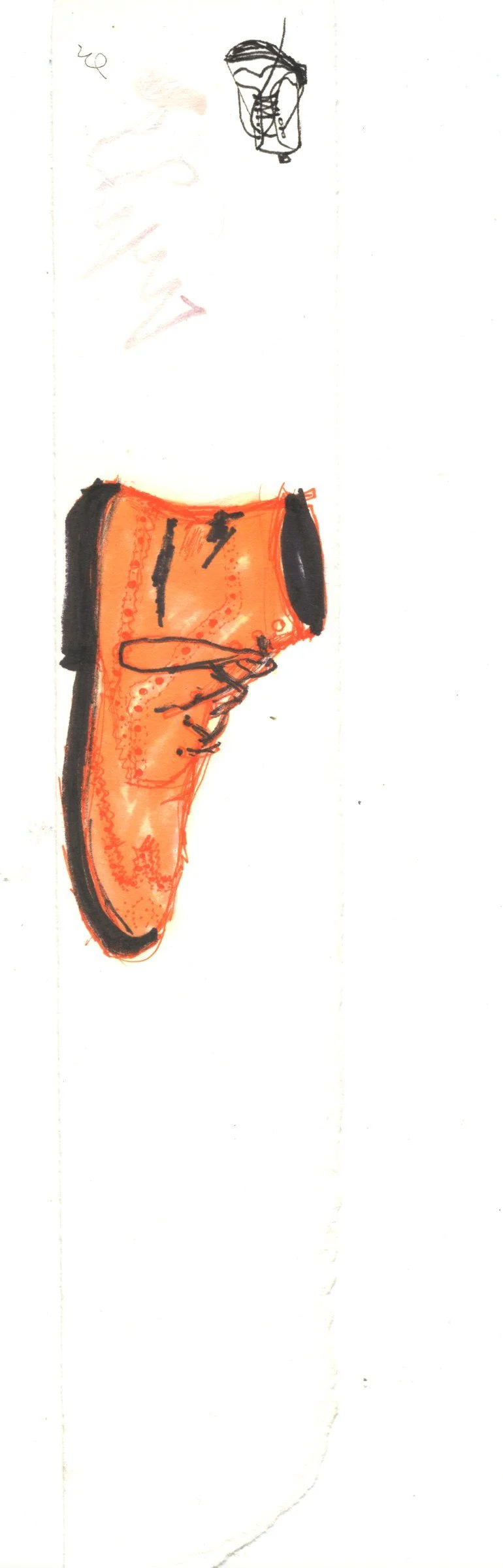 Tan Leather Boots — Finished work