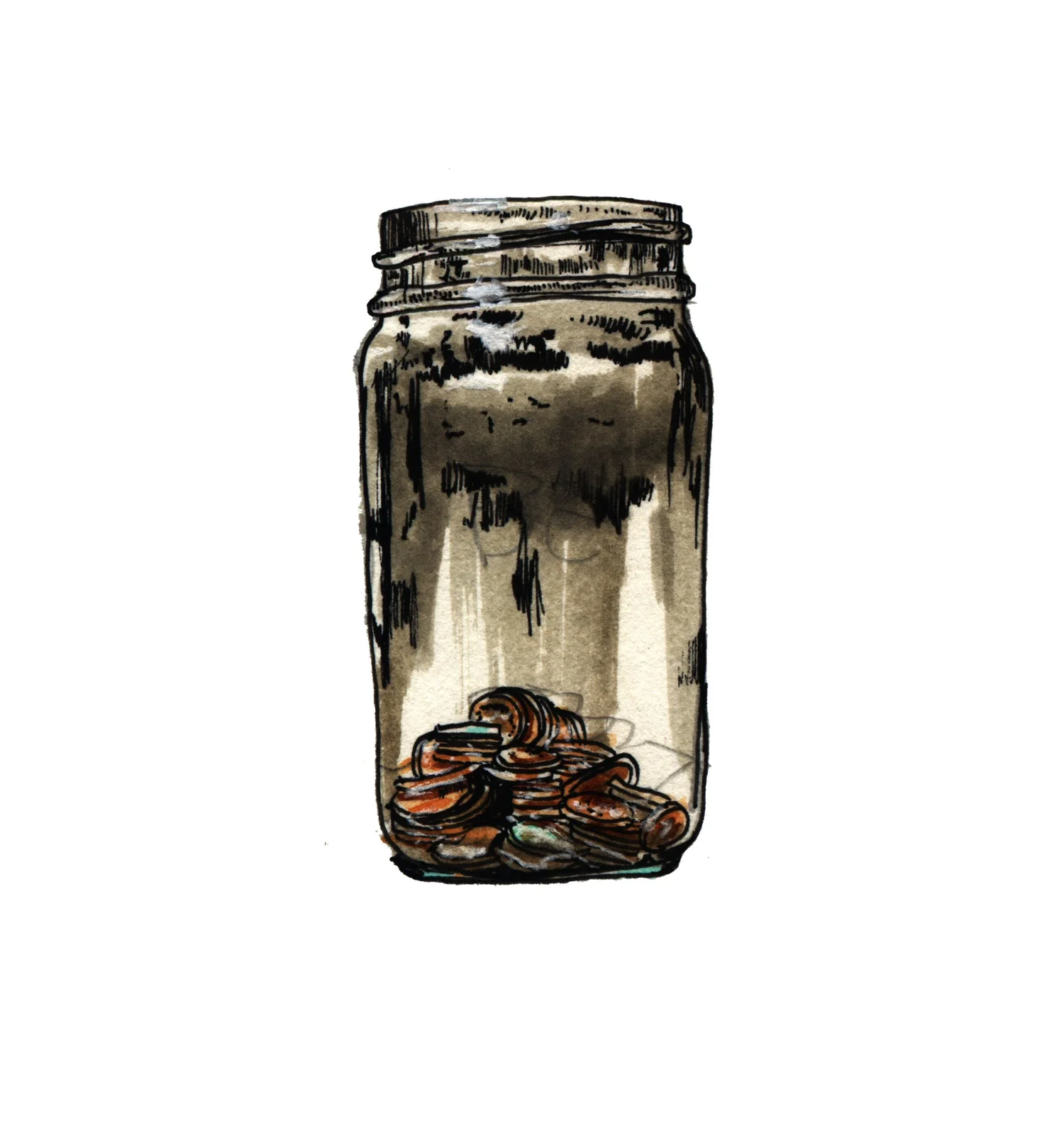 Mason Jar Studies — Finished work
