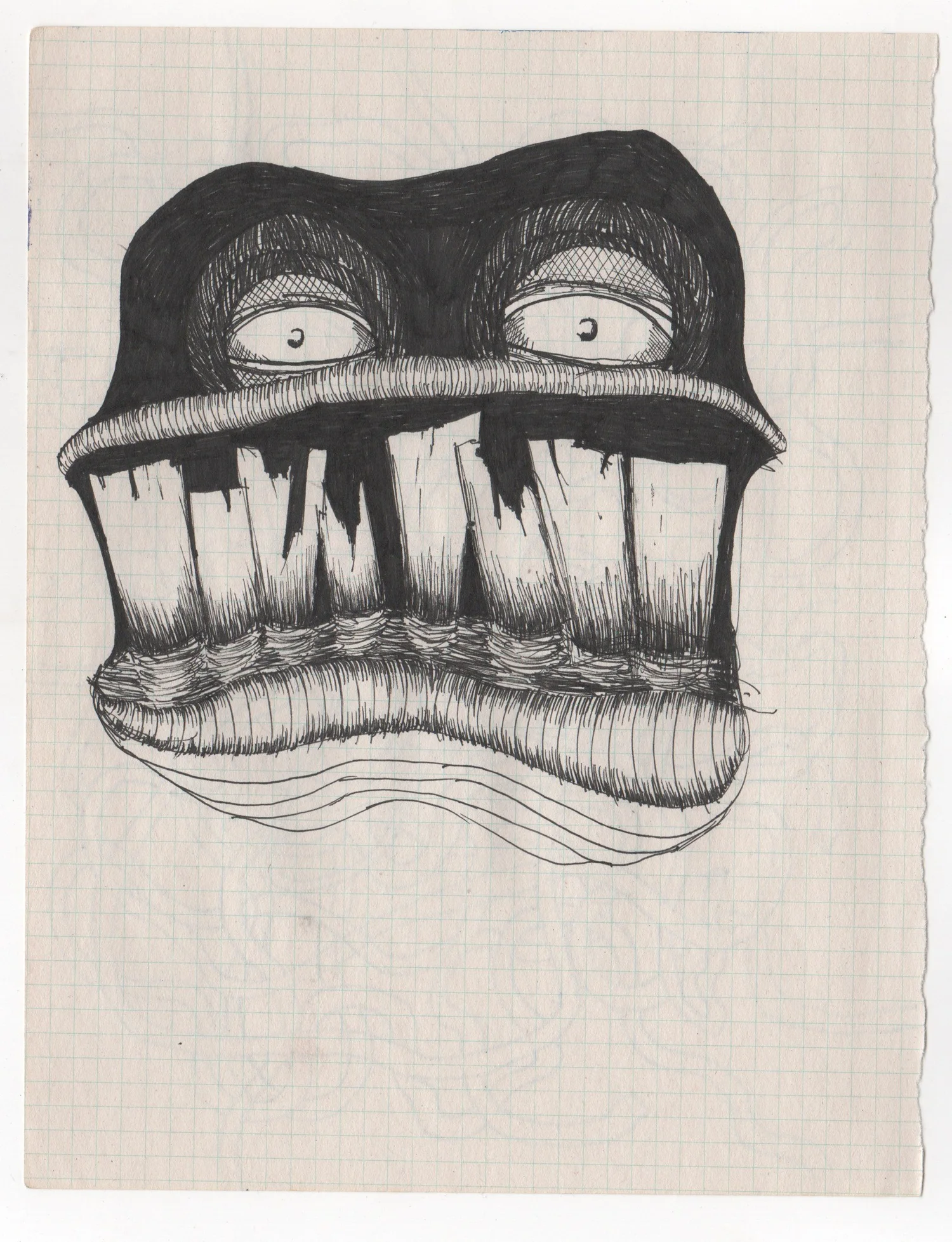 Toothed Character — Sketchbook study
