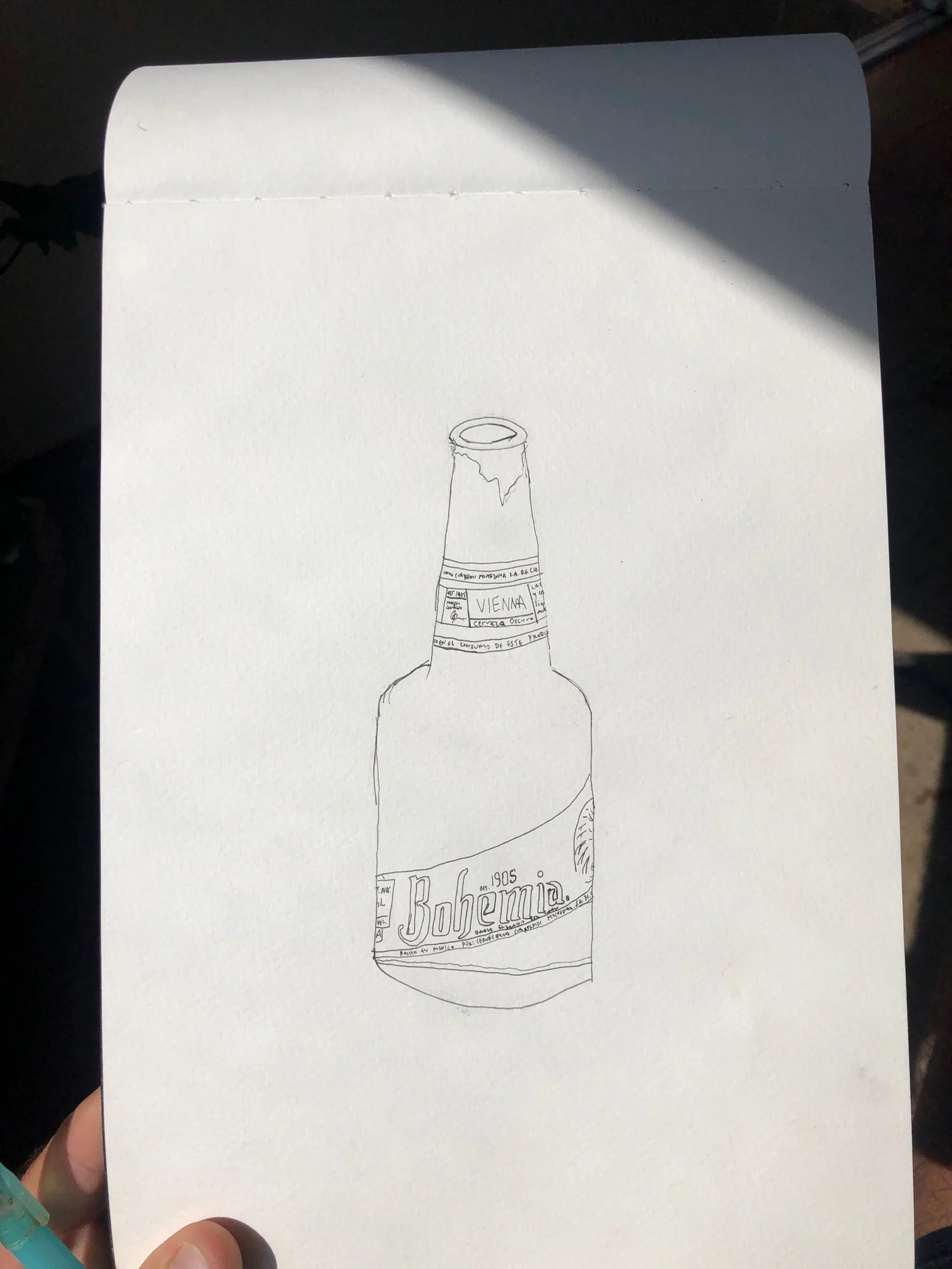 Bottle study — Artwork view