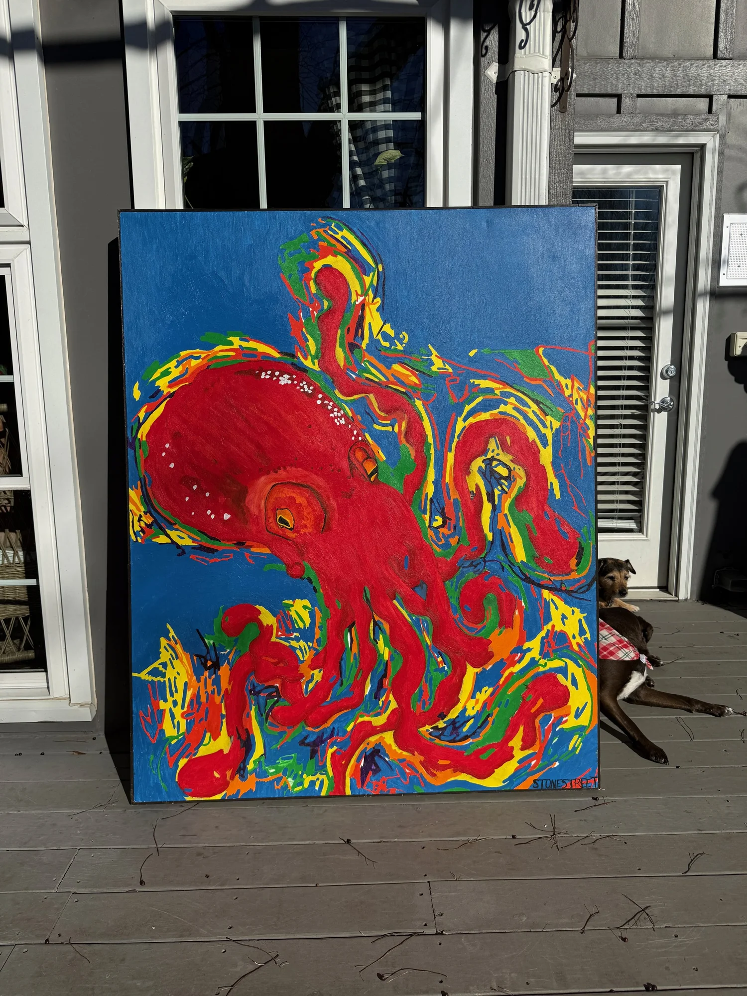 Octopus - Painting — Full painting