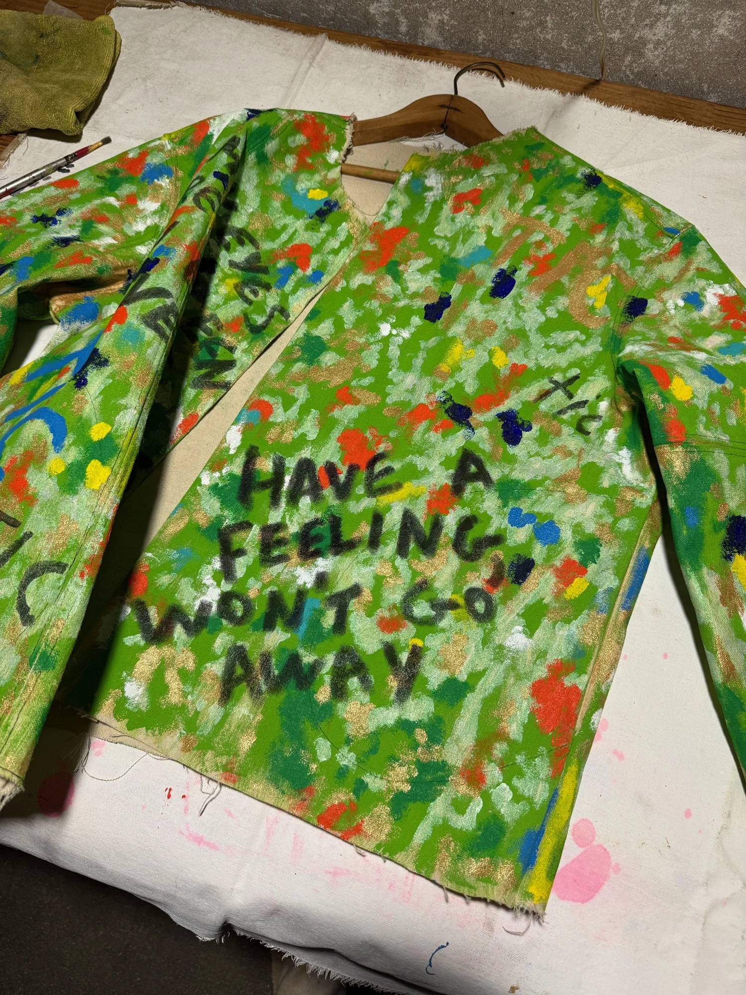 Have Nothing to Throw Away — sketchbook cover — Artwork view