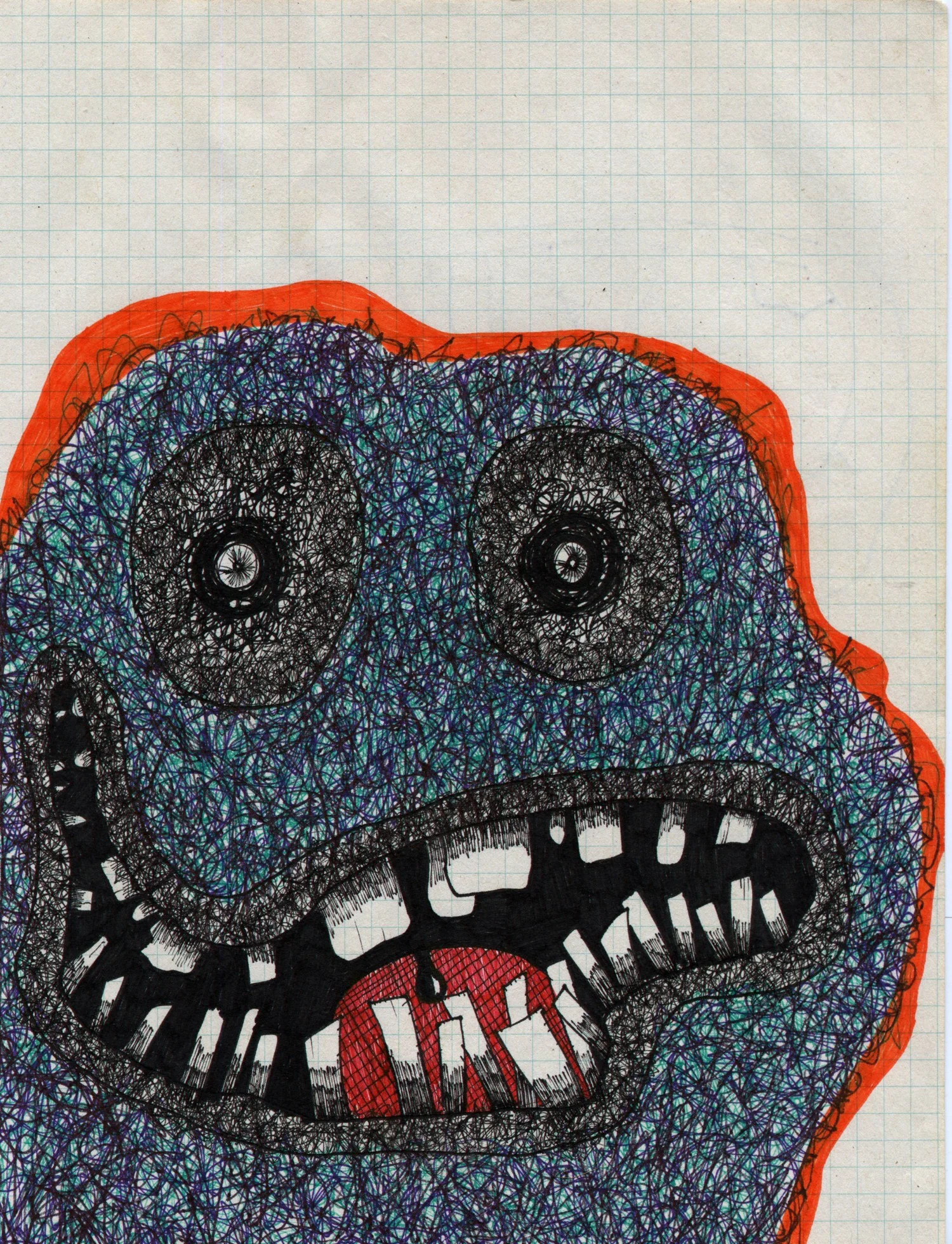 Monster Face 2 — Finished work