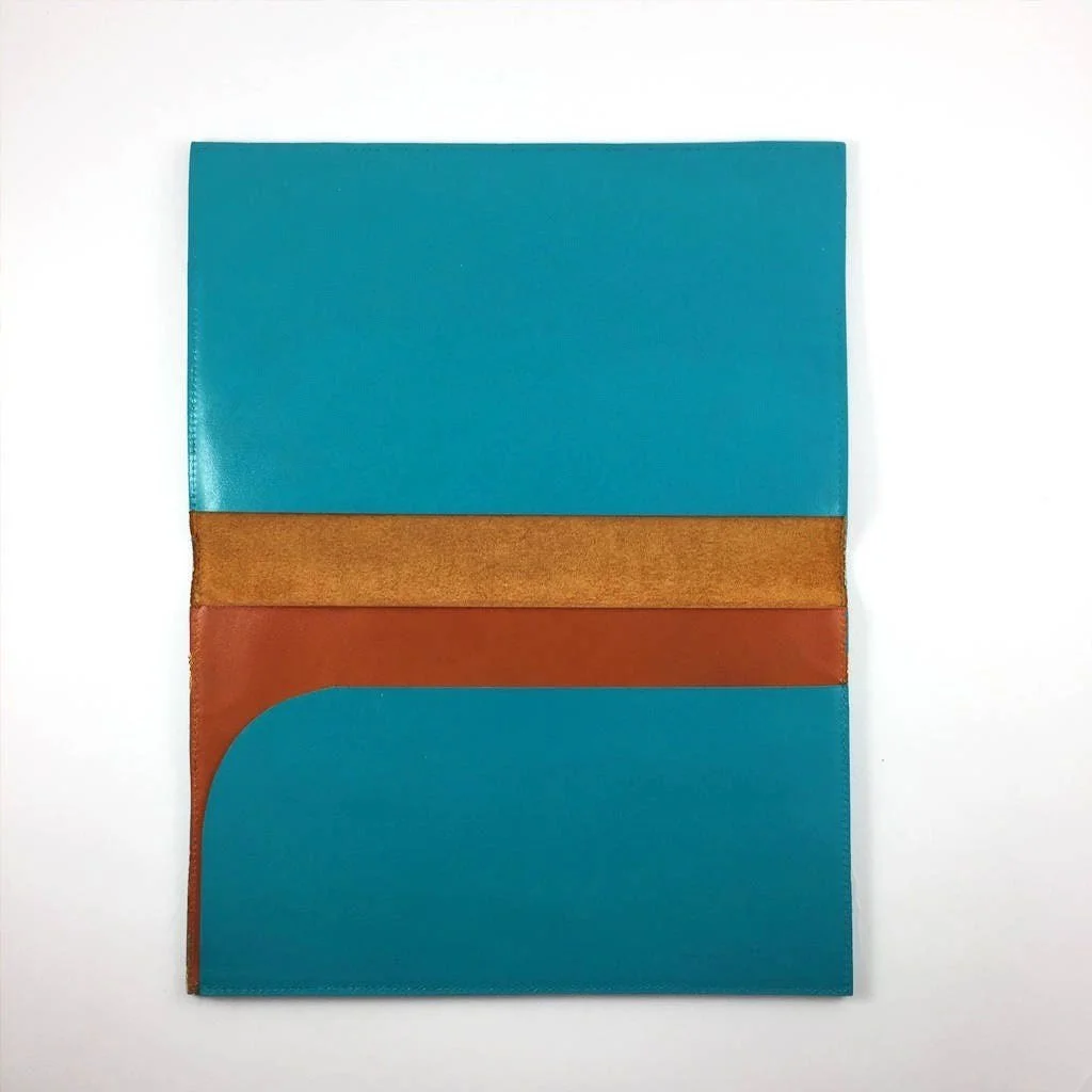 Blue and brown book — Artwork view
