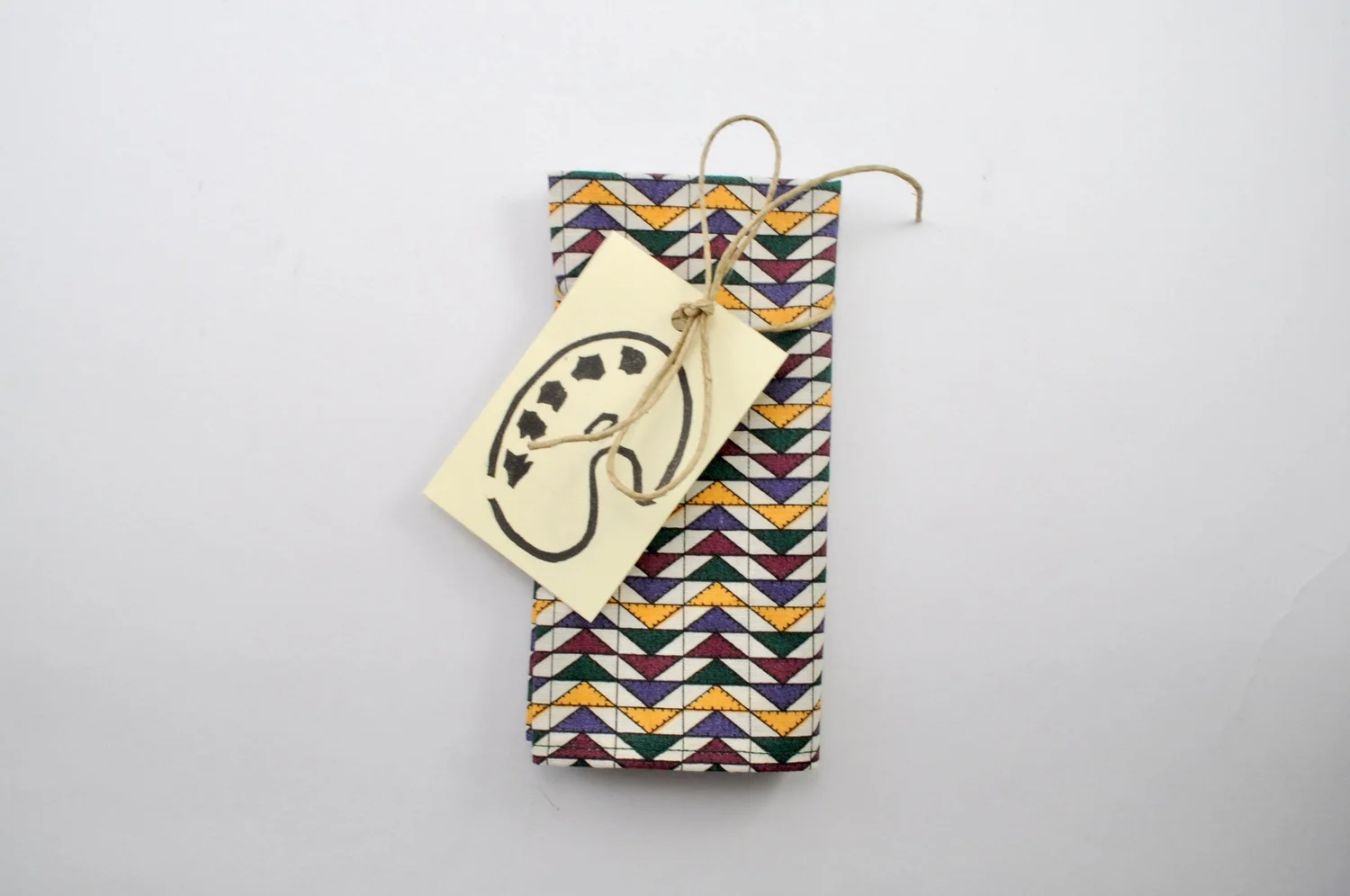 Bookmaking — patterned cloth covers — Detail / alternate view