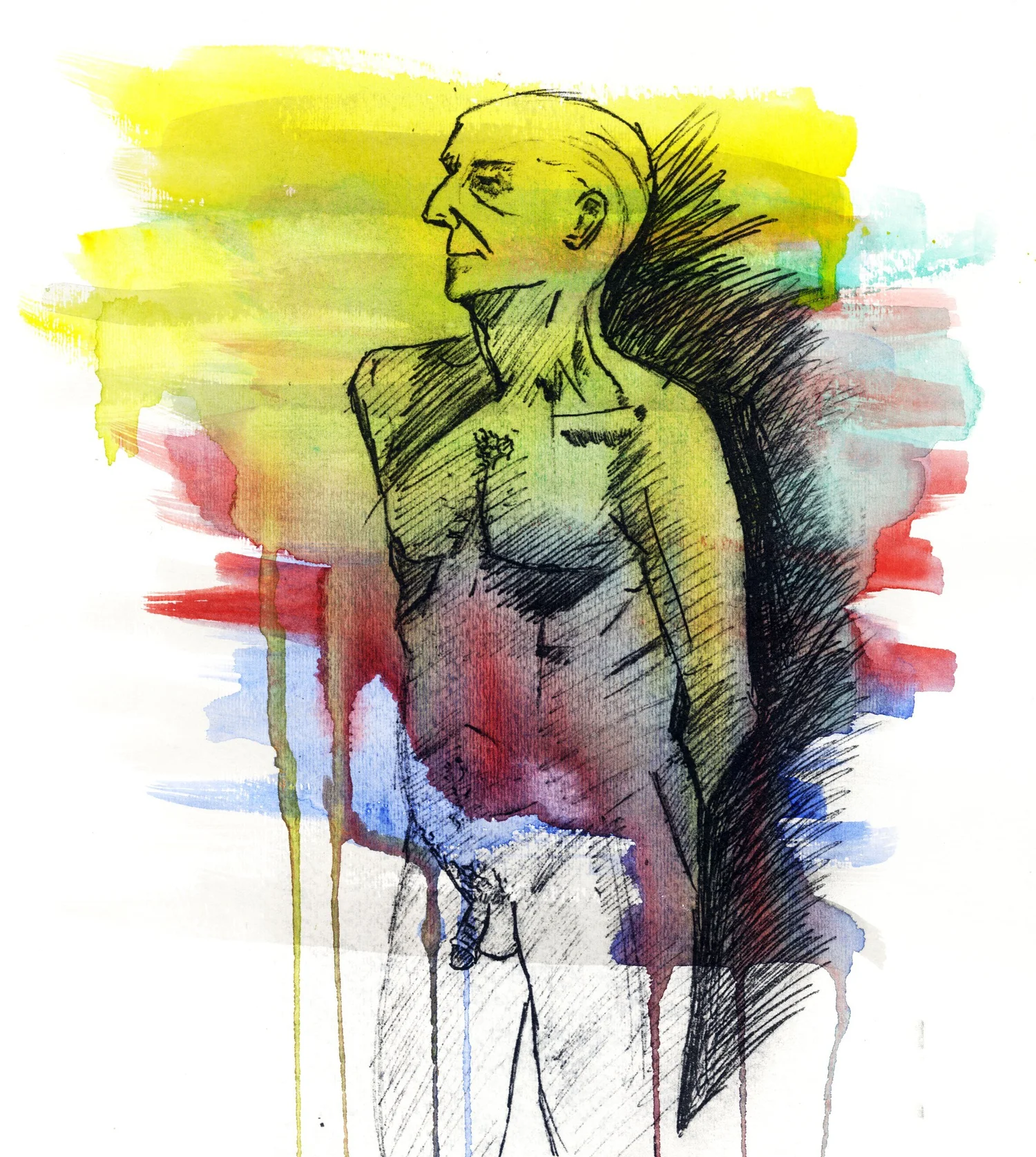 Standing Man — Figure Study — Finished work