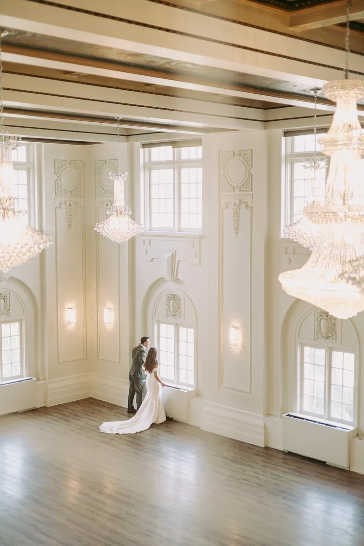 Bridal session at The Ballroom at The Commercial Club in Salt Lake City, Utah