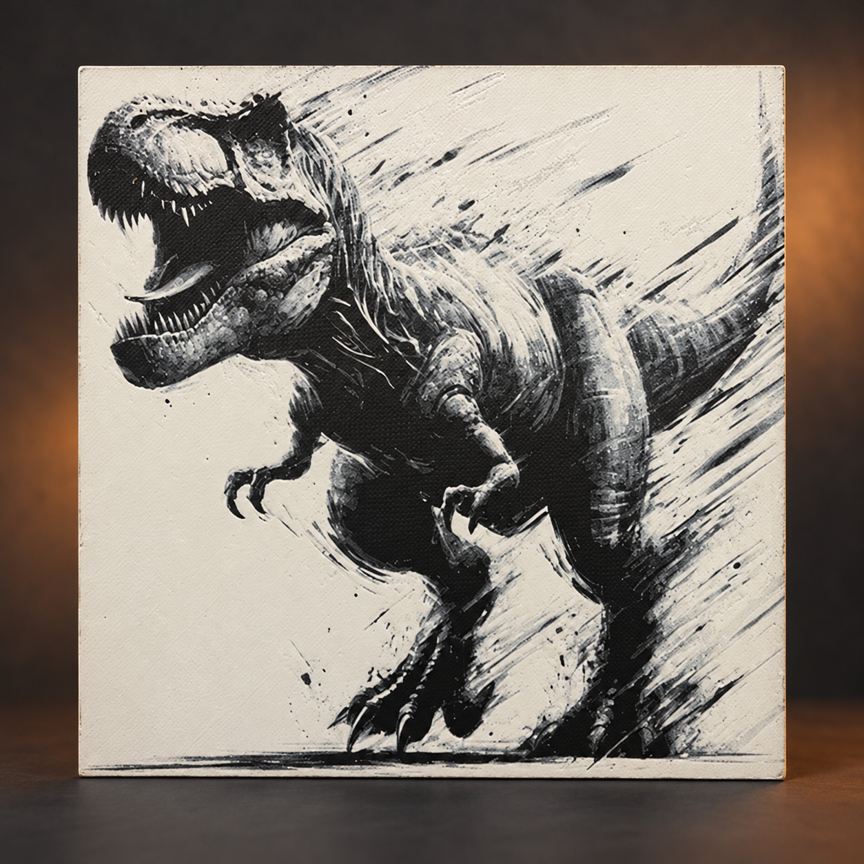 T. rex print