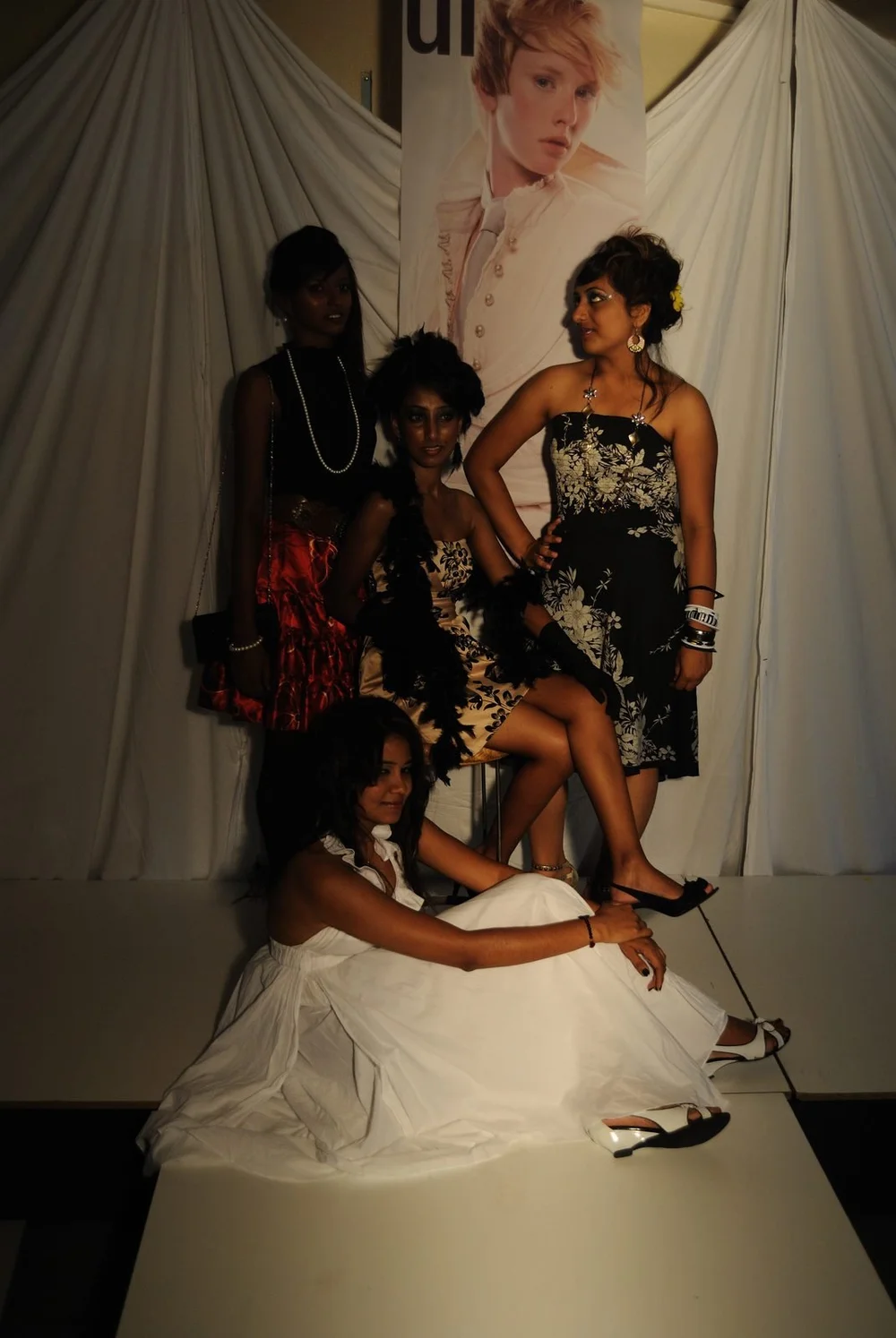 The Pivot Point hair show in full swing, Lautoka, 2011