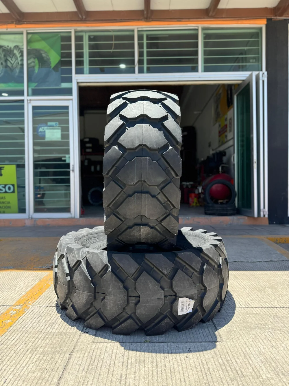 Llantas para maquinaria e industrial