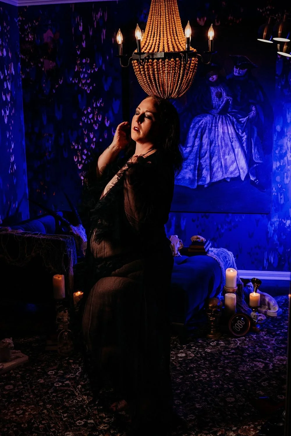 Luxury Robes bonus set, boudoir photography by Tiffany Daniel Studios in Houston